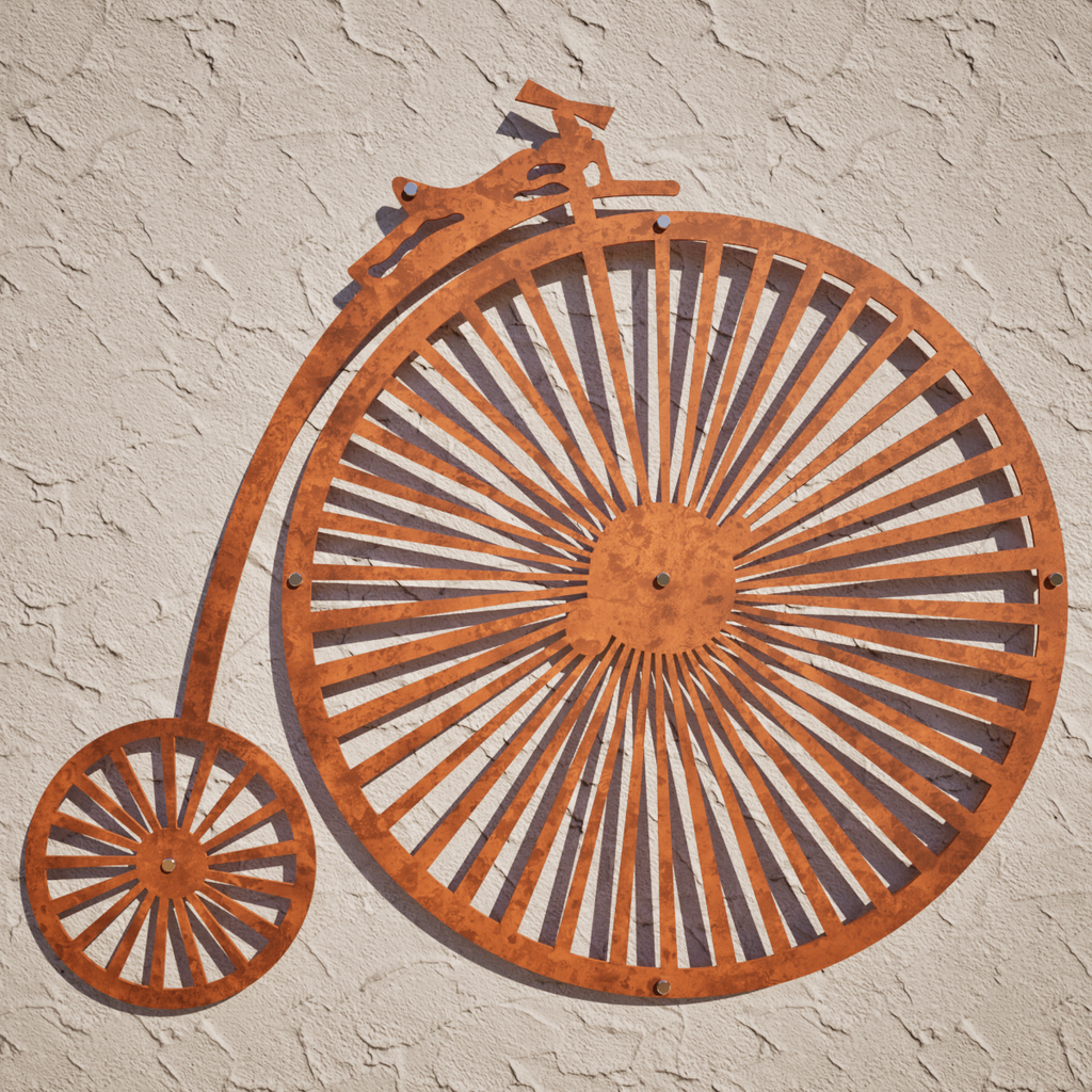 Penny Farthing - Metal Wall Art
