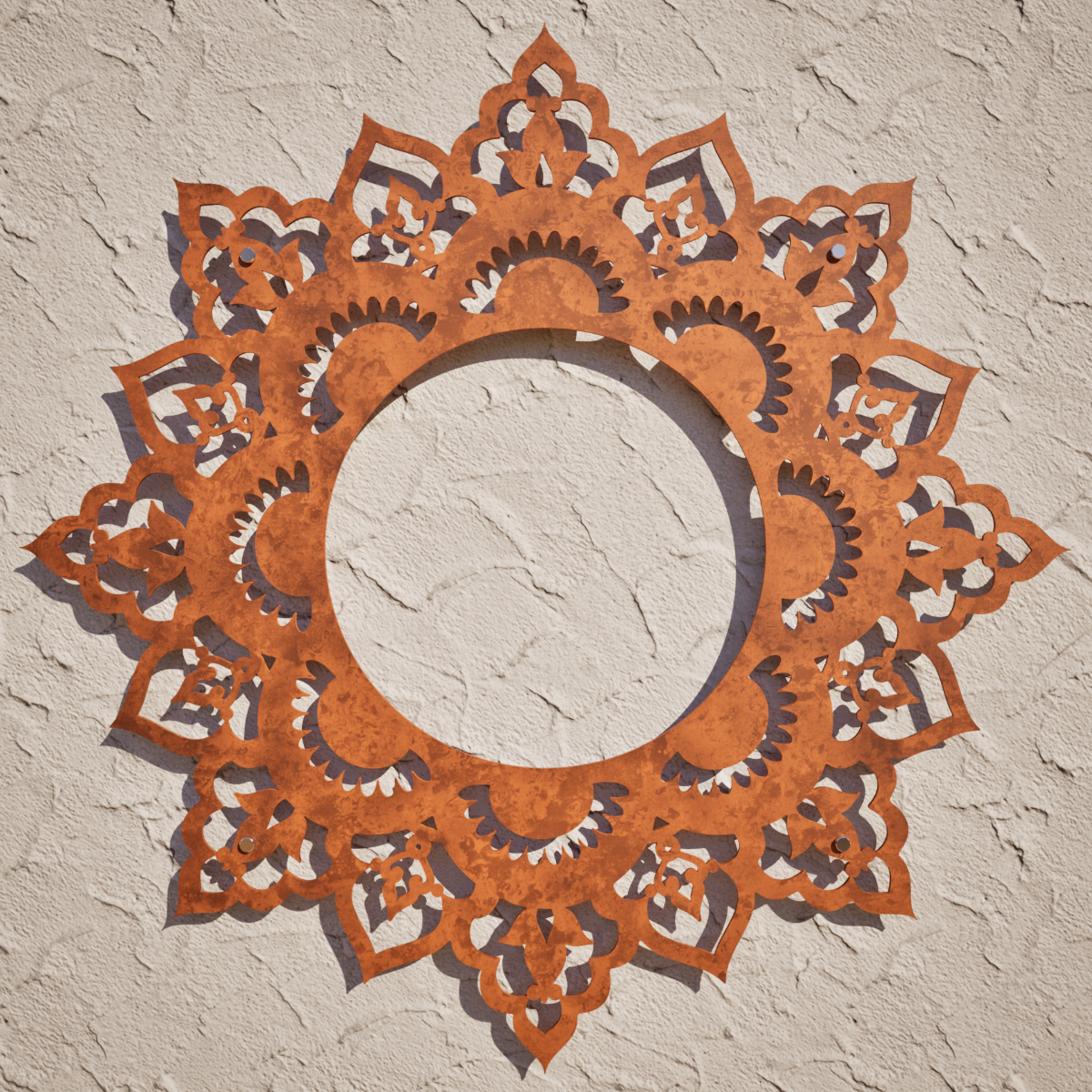 Mandala 04 - Laser Cut Metal Garden & Wall Art