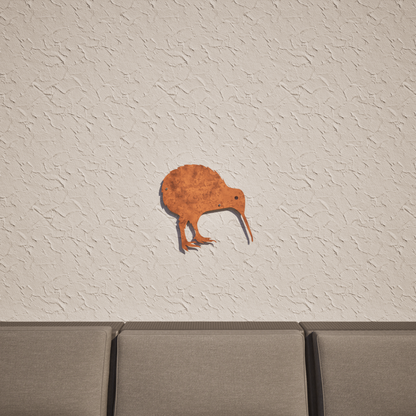 Corten Steel Kiwi Wall Art