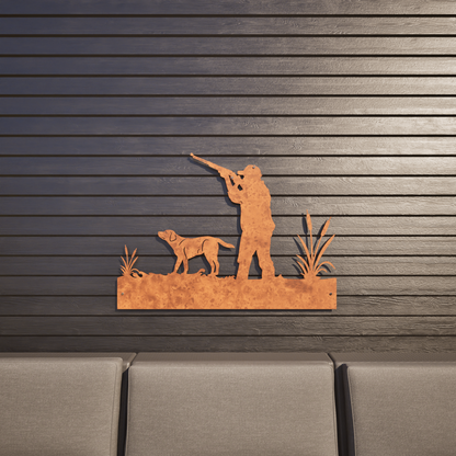 Hunting-Garden Metal Art