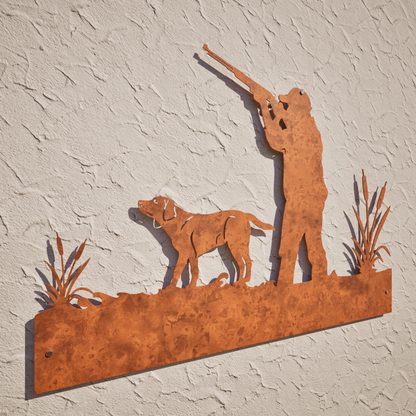 Hunting-Garden Metal Art