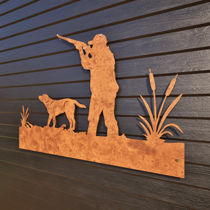 Hunting-Garden Metal Art