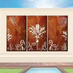 Privacy Screen  - Nikau Decorative Panel Set