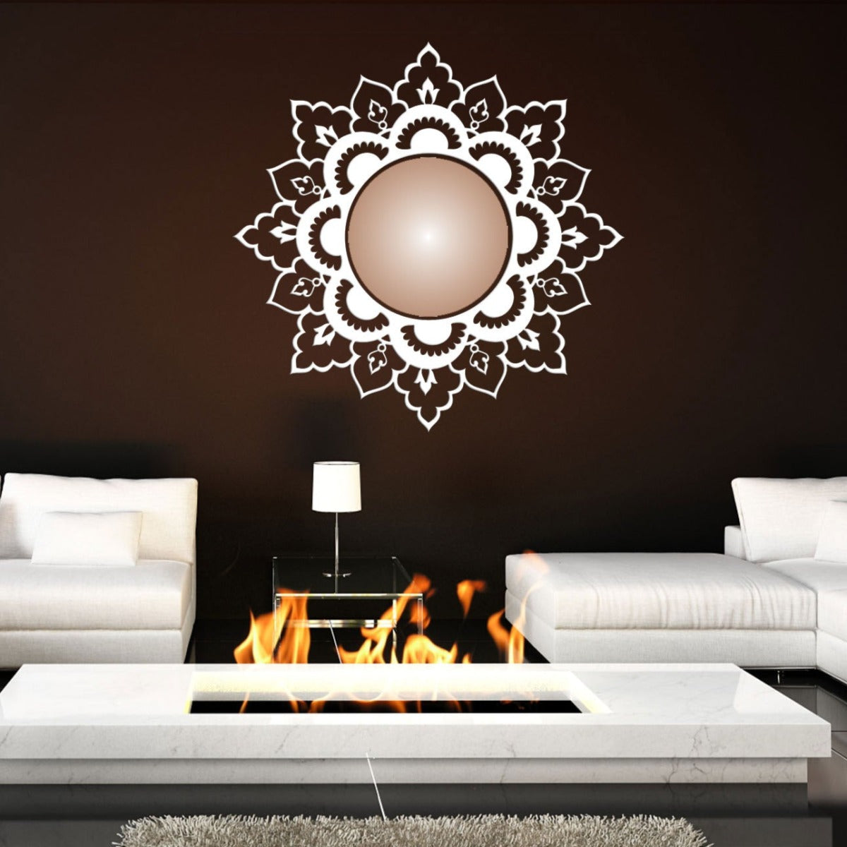 Mandala Star 04 - Laser Cut Wall Feature