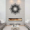 Boho Mandala CR6 - Large Laser Cut Metal Wall Art