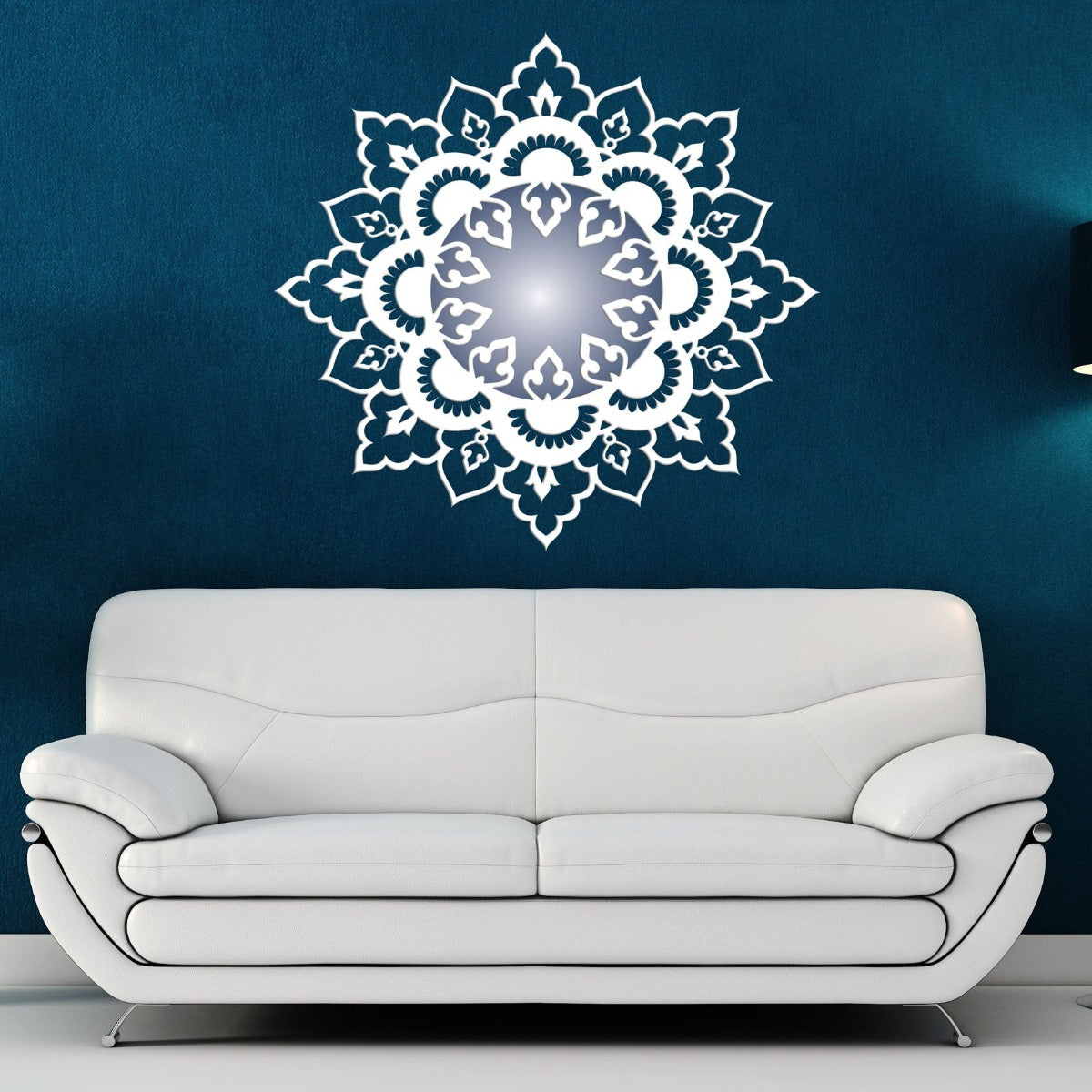 Boho Mandala CR6 - Large Laser Cut Metal Wall Art