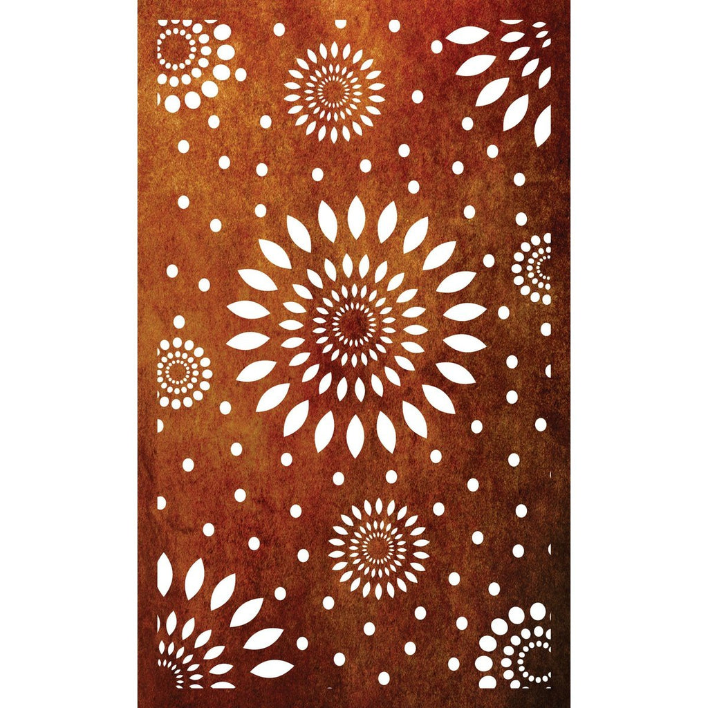 Boho Mandals - Laser Cut Fence Panel