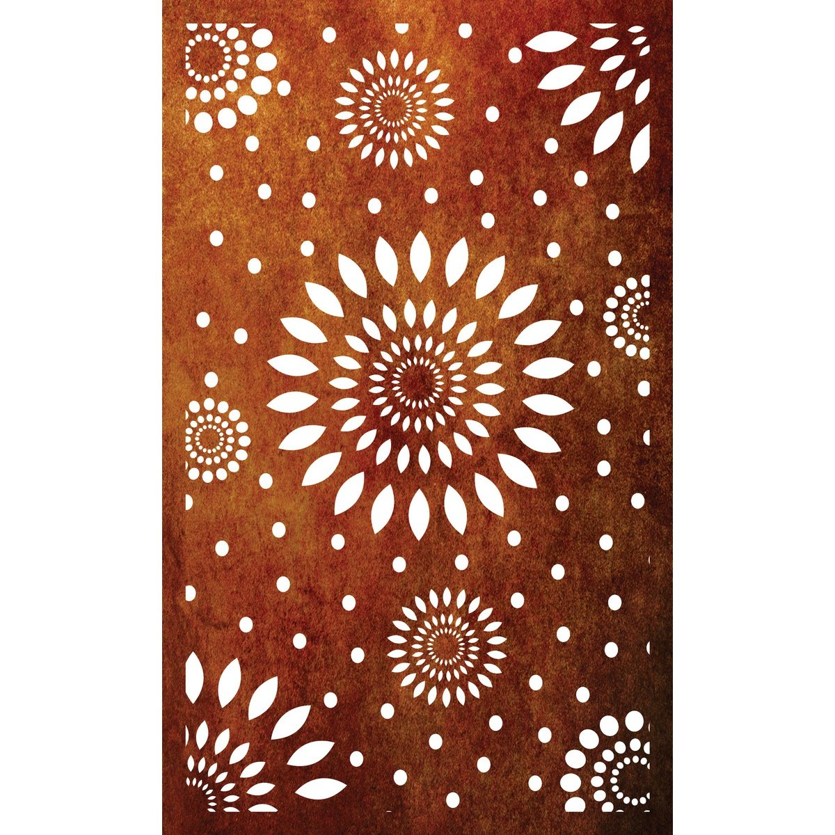 Boho Mandals - Laser Cut Fence Panel