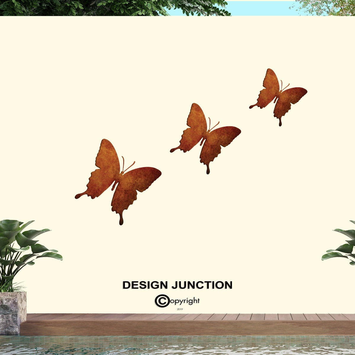 Laser Cut Panel - BUTTERFLY 1