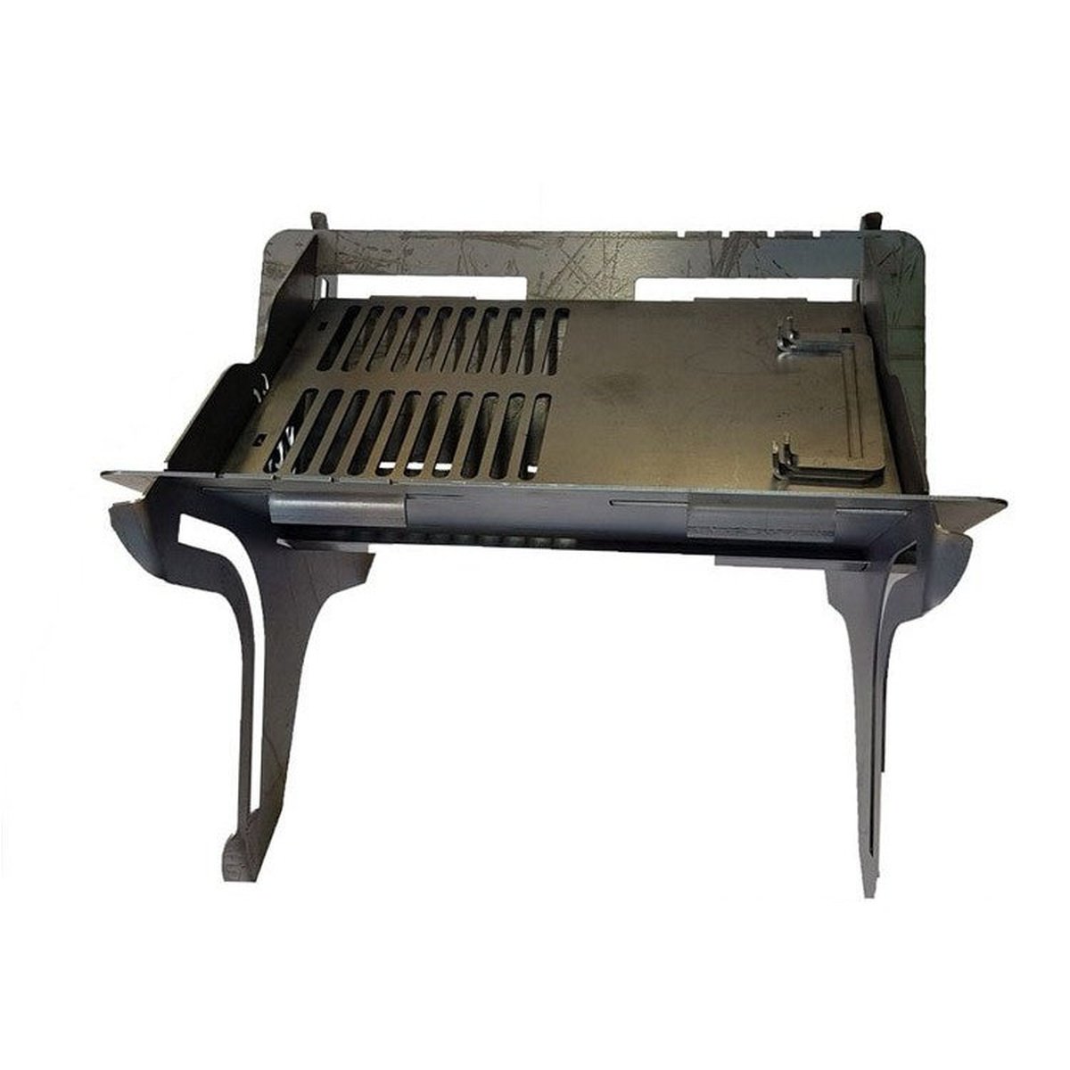 CHARDI -The Flame. FLAT PACK PORTABLE CHARCOAL BBQ