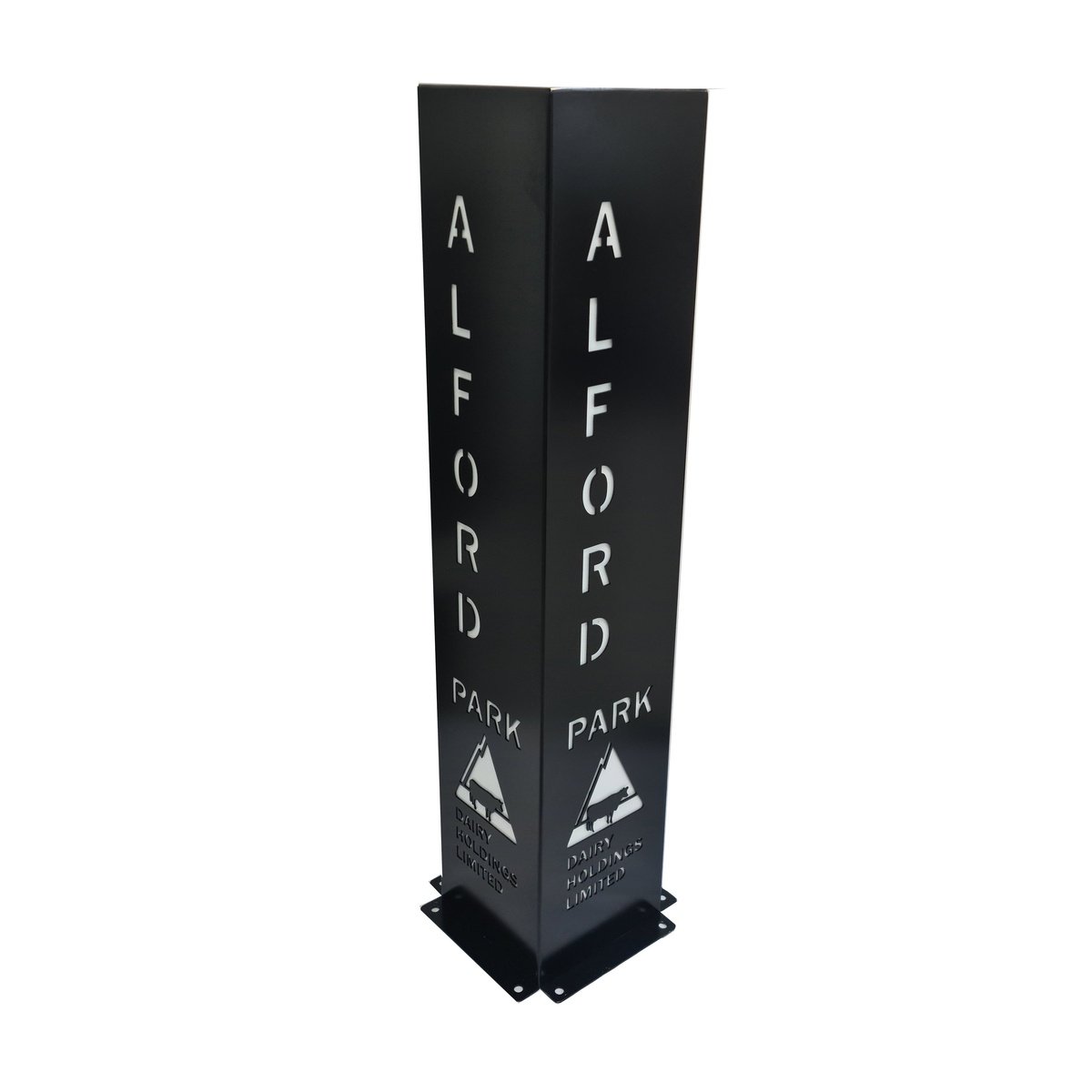 Customised Advertising Sign Bollards