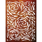 Privacy Screen & Fence Panel  - Drop Flower