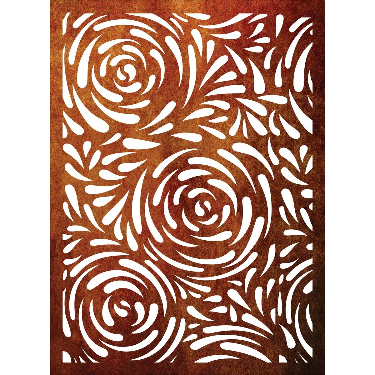 Privacy Screen & Fence Panel  - Drop Flower