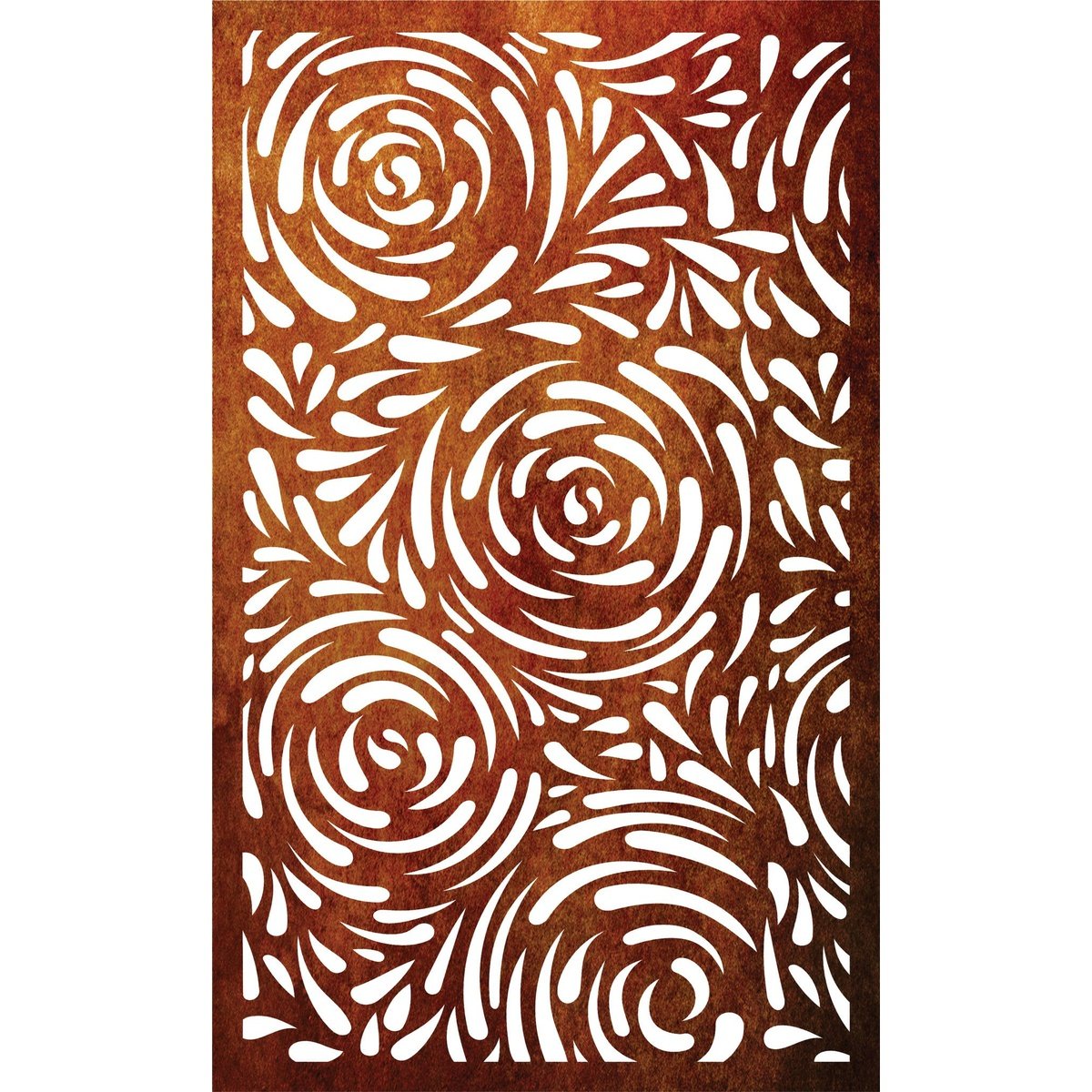 Privacy Screen & Fence Panel  - Drop Flower
