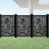 Privacy Screen & Fence Panel  - Drop Flower