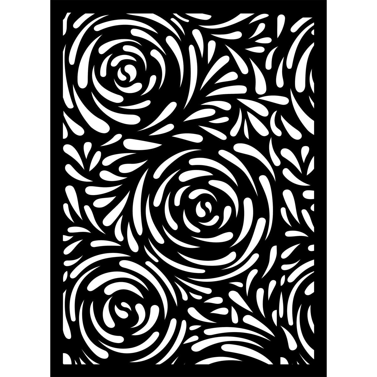 Privacy Screen & Fence Panel  - Drop Flower
