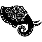 Elephant Mandala - Laser Cut Wall Art Feature