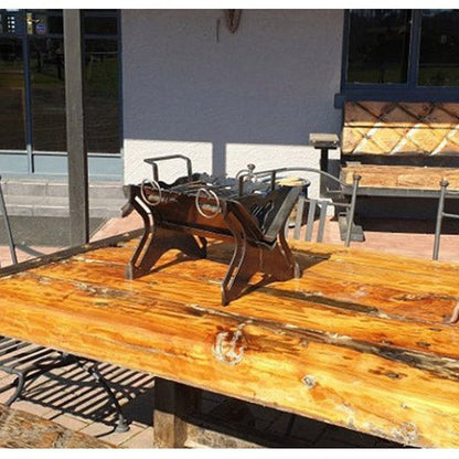 FIA - FLAT PACK PORTABLE BBQ / FIRE PIT