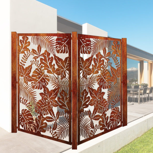 Garden Backdrop Metal panel  - Flora MII