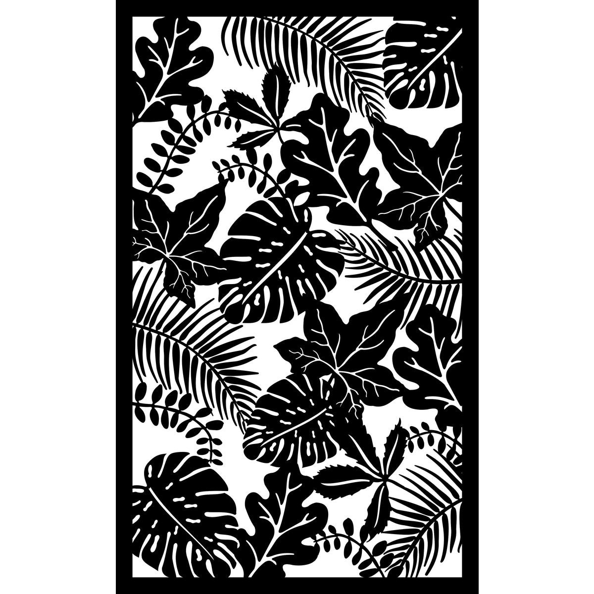 Garden Backdrop Metal panel  - Flora MII