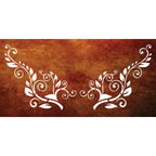 Koru Cascade - Laser Cut Decorative Balustrade Panel ( 1735 x 1100 mm)