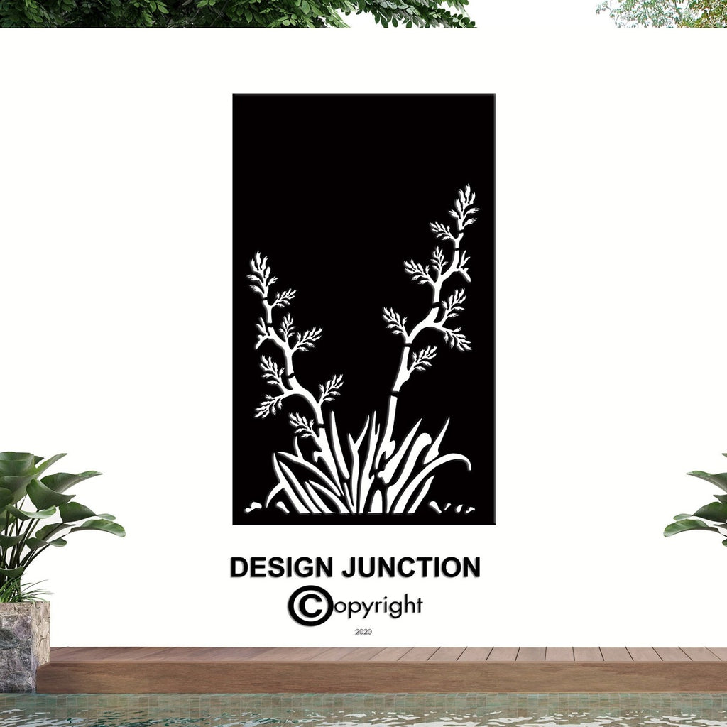 Laser Cut Decorative Panel - Flex Pod Plant Panel