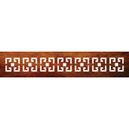 GEO (DJ02) - Corten Steel Fence Runner and Detailing Panel