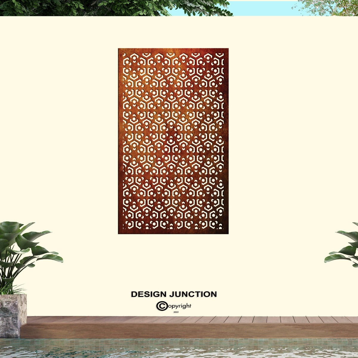 Privacy Screen & Fence Panel   - Boho M1
