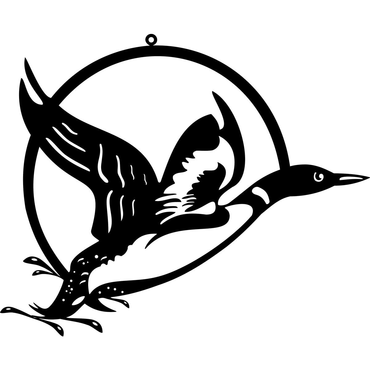 THE GOOSE - LASER CUT WALL ART