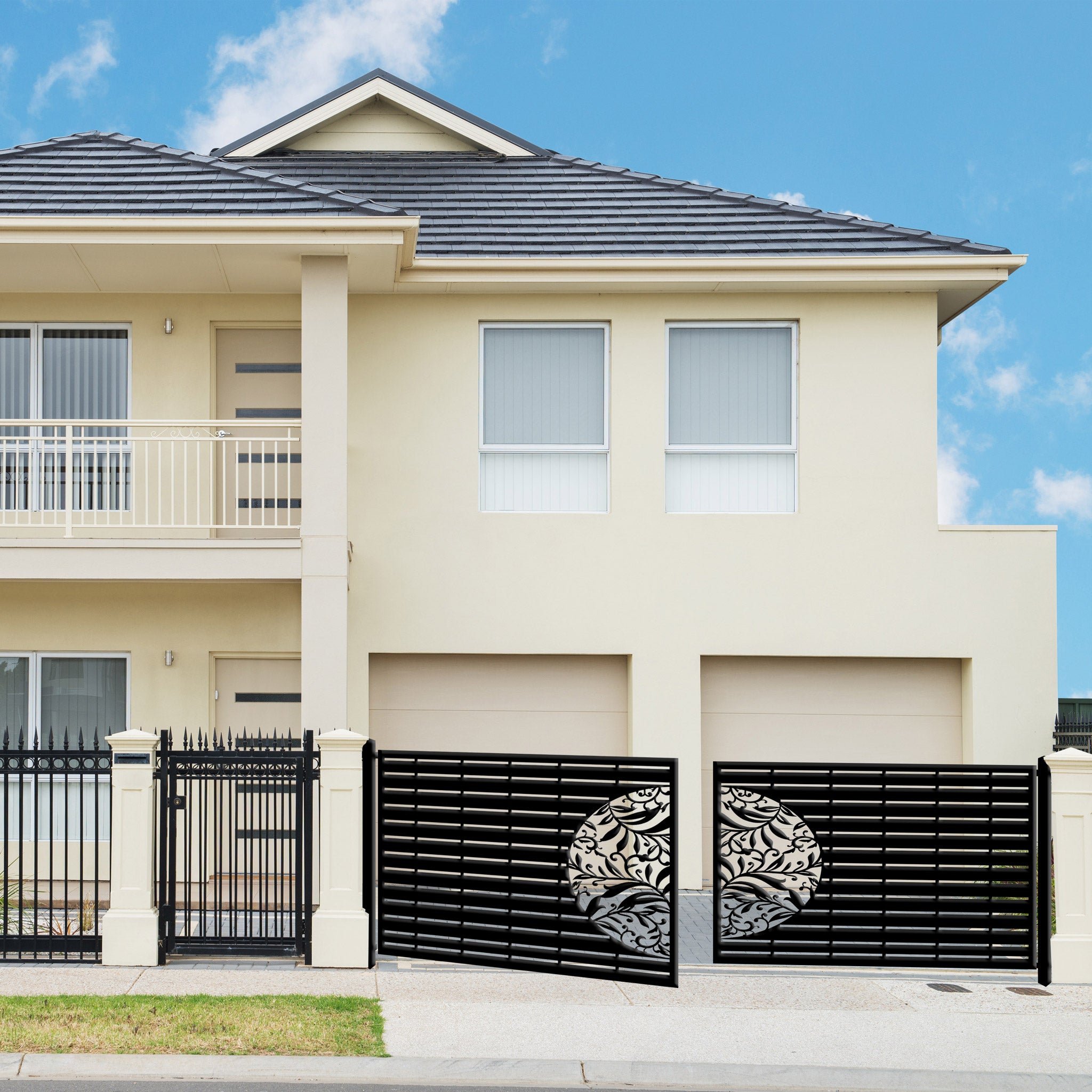 Driveway Metal Gate - Fiona