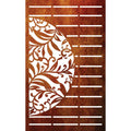 Combination Fence Panels  - Half Fern with Straight lines