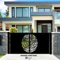 Decorative Driveway Gate  - Floral Explosion