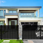 Flora MII - Metal Driveway Gate