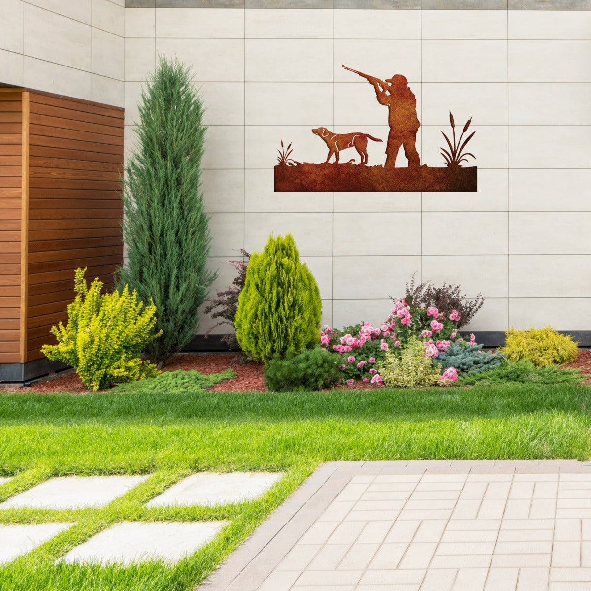 Hunting- Metal Art – Design Junction NZ
