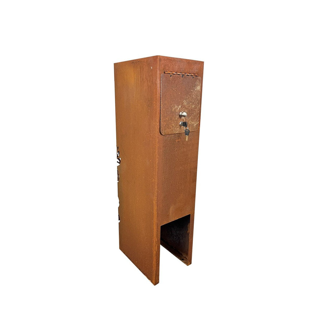 Fern Frond - Free Standing Letterbox