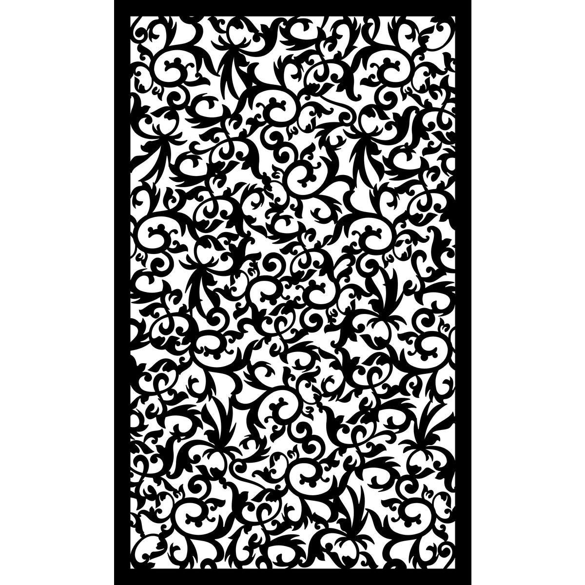 Decorative Security Screen  - Floral Explosion