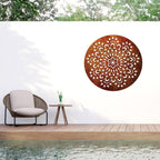Metal Wall Art - Mandala Lupt