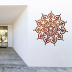 Mandala 5 - Corten Steel Laser Cut Wall Feature