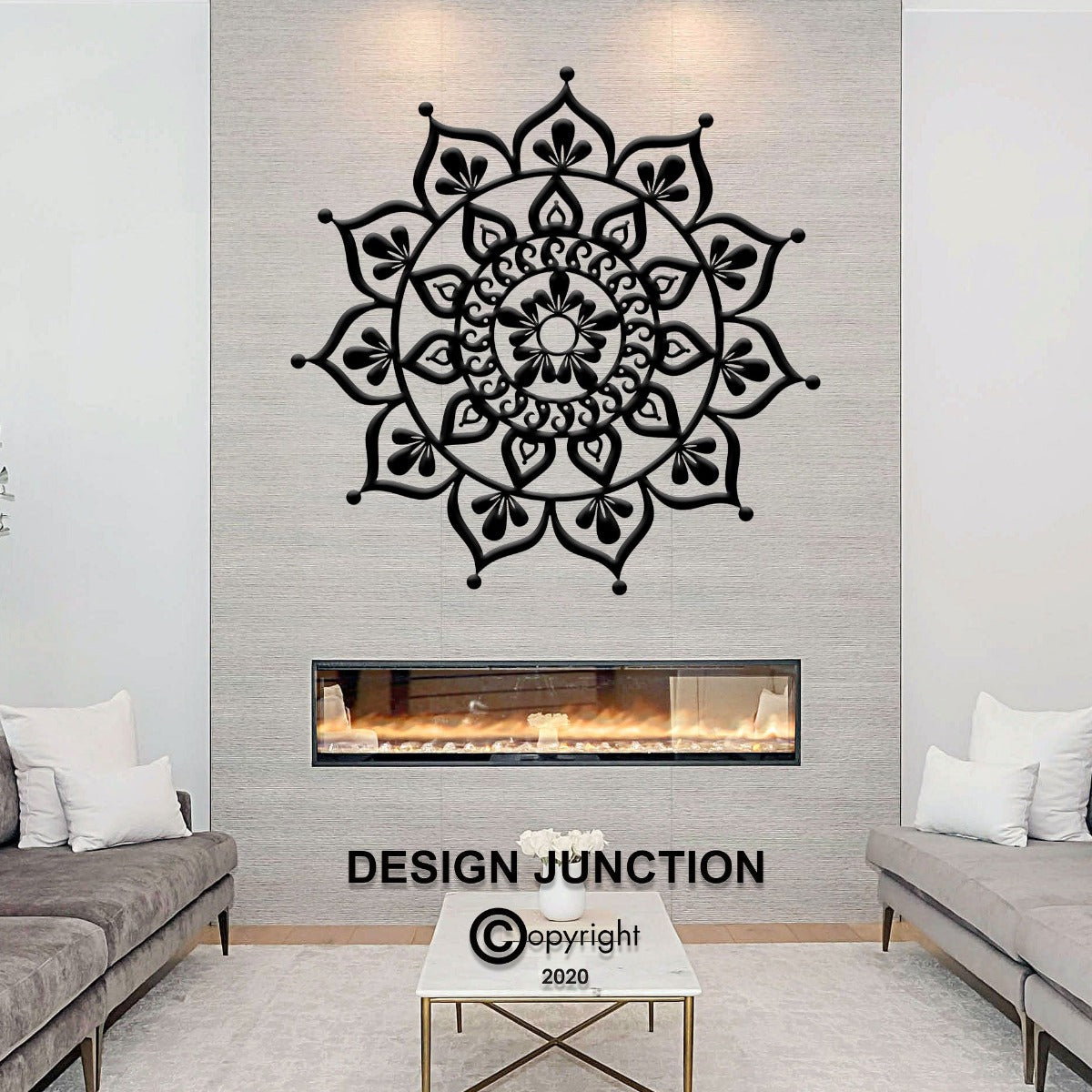 Mandala 5 - Laser Cut Wall Feature