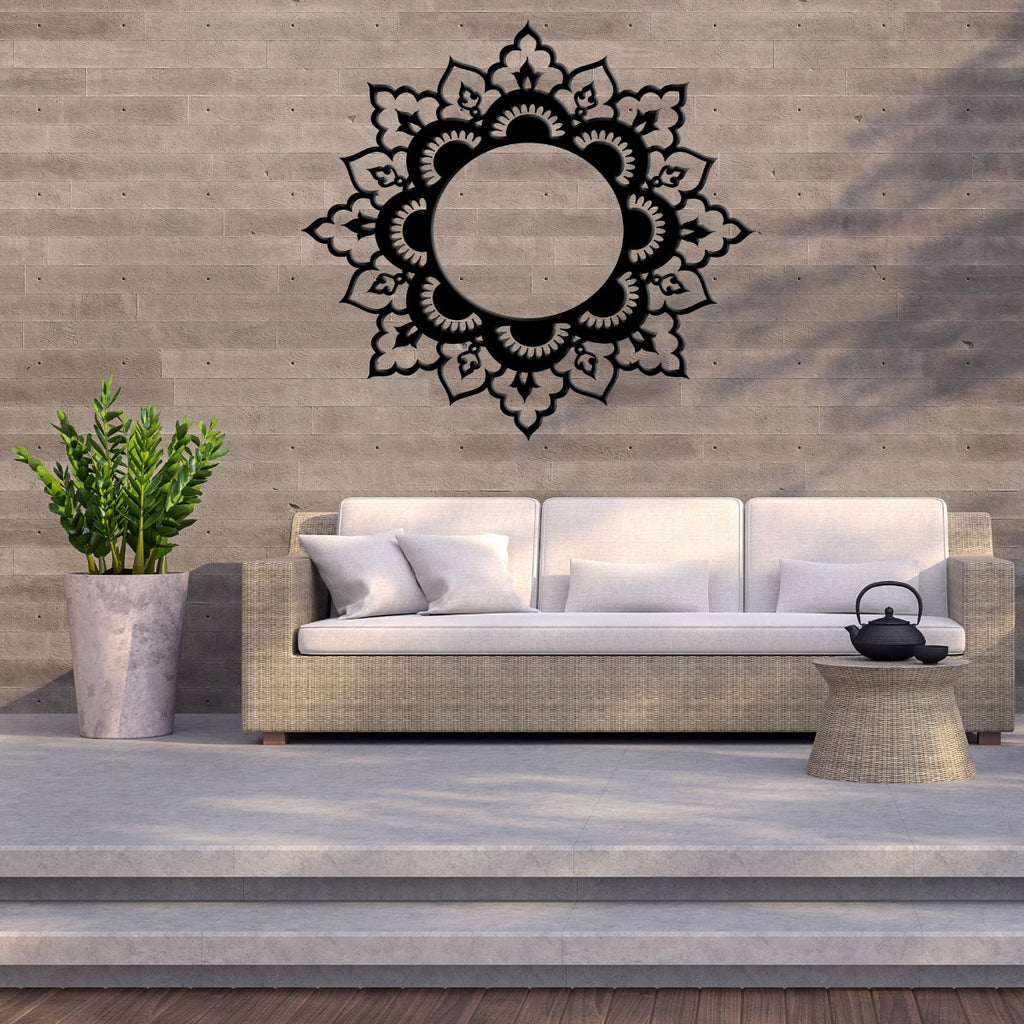 Mandala Star 04 - Laser Cut Wall Feature