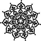 Mandala 5 - Laser Cut Wall Feature & Garden Art