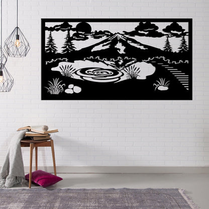 Decorative Architectural Wall Art - Mt Taranaki