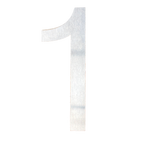 Stainless Steel House Numbers MS San Small (127mm)