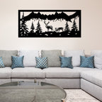 Laser Cut Wall Art - Alpine View