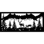 Laser Cut Wall Art - Alpine View
