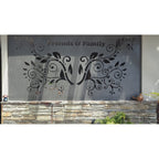 Koru Cascade - Laser Cut Decorative Balustrade Panel ( 1735 x 1100 mm)