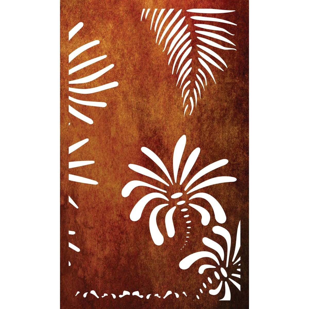 Decorative Garden Screens - The Palm Grove