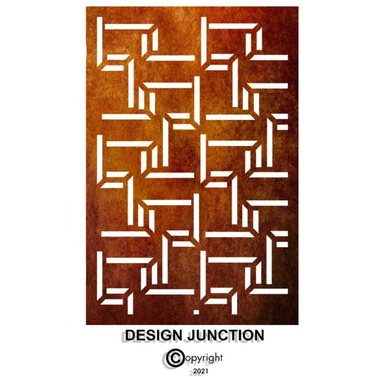Pedestrian Gate  - Random Lines