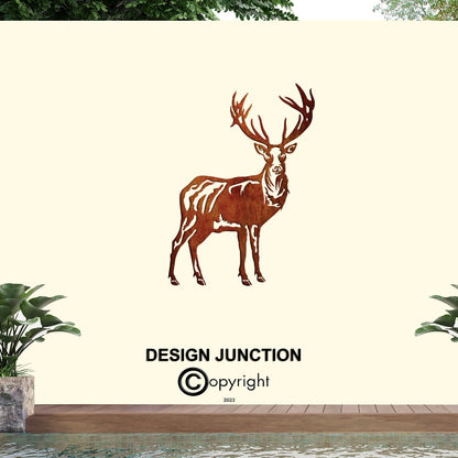 Red Stag  - Large Outdoor Wall Art