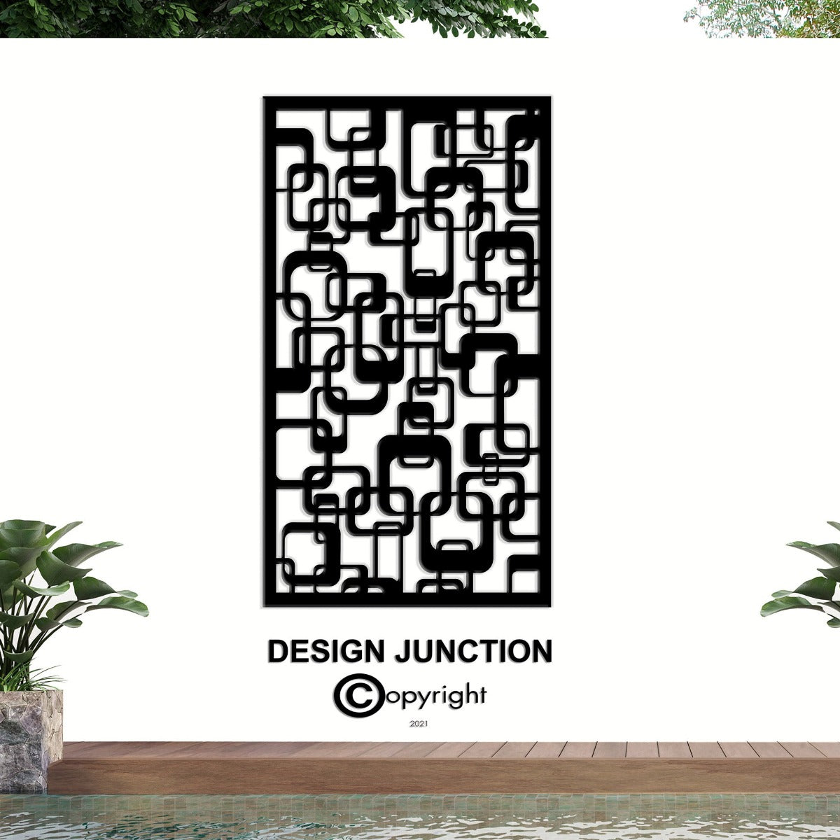 Fence Panel - Squares & Rectangles